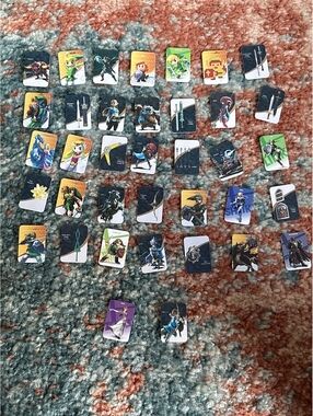 The Legend of Zelda - Tears of The Kingdom Amiibo Cards (37 Mini Cards)